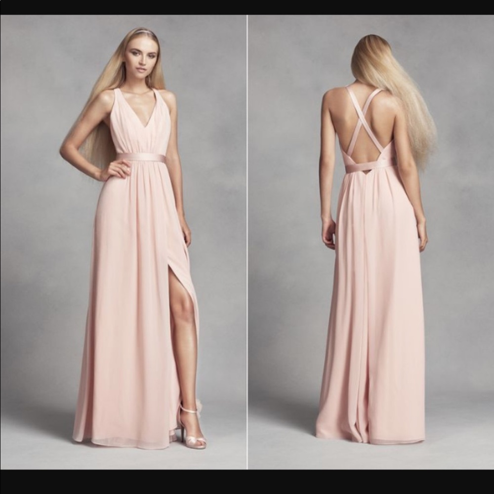Blush Bridesmaid Dress